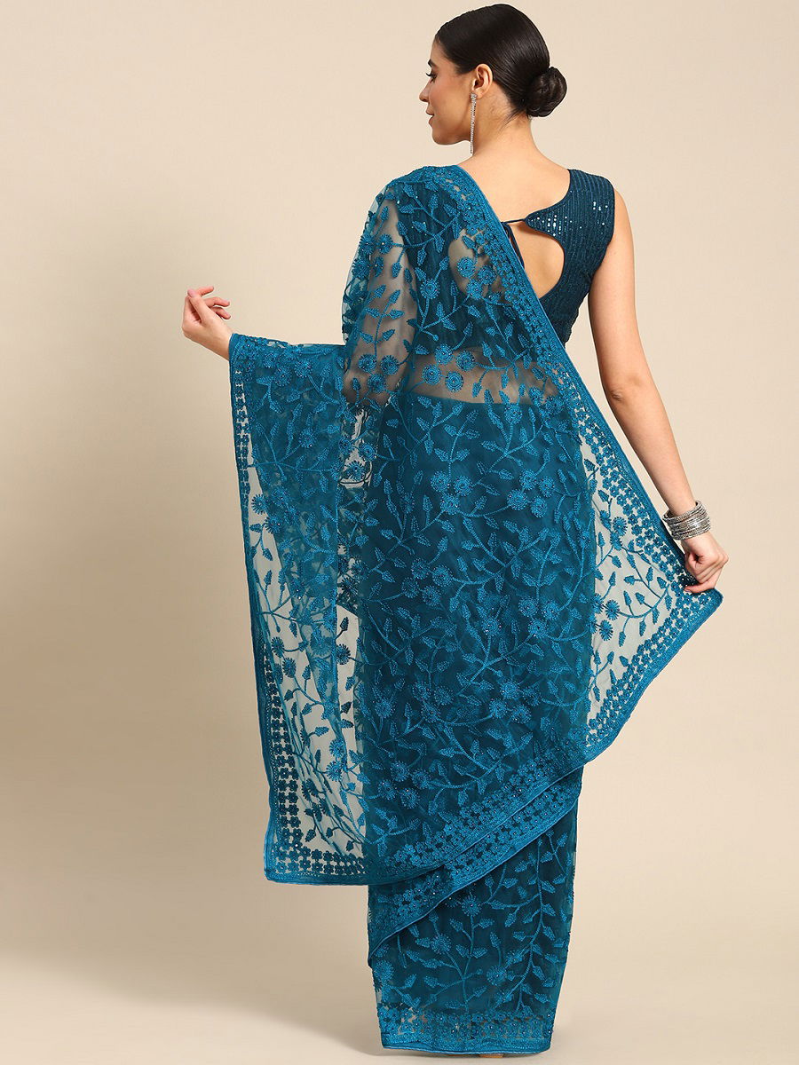 Kalamkari Vol 9 Net Party Wear Saree Catalog

